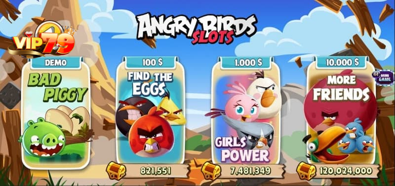 Angry Bird tại Vip79
