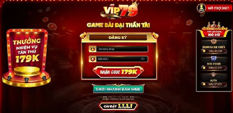 Điều kiện cơ bản để tại tài khoản tại cổng game